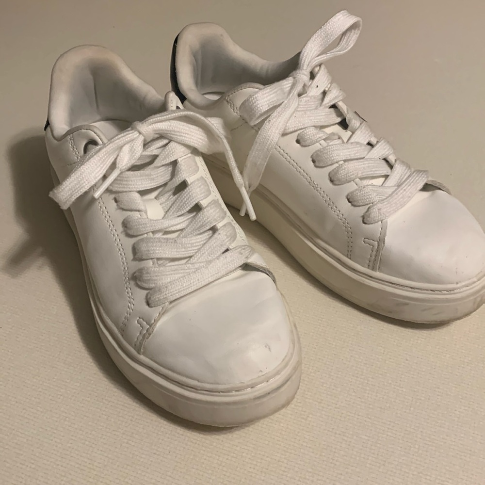 A New Day Women’s White Sneakers - Picture 1 of 8